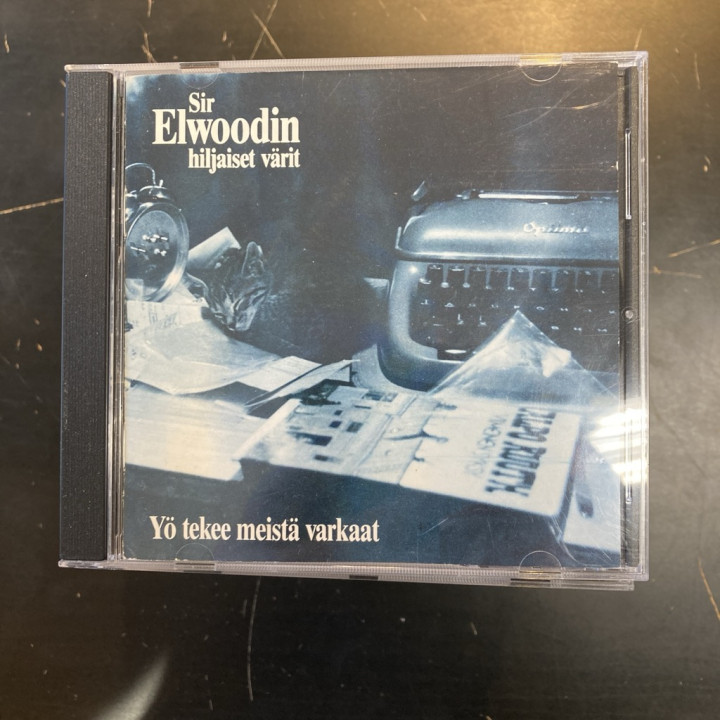 Sir Elwoodin Hiljaiset Värit - Yö tekee meistä varkaat CD (VG/VG+) -pop rock-